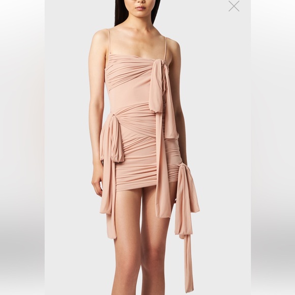 Blumarine Dresses & Skirts - Blumarine jersey dress with Sashes . Size S, US 2. New never worn.